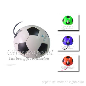 Football shape optical mouse